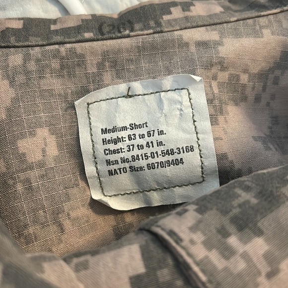 Men’s Army Jacket - Picture 3 of 3